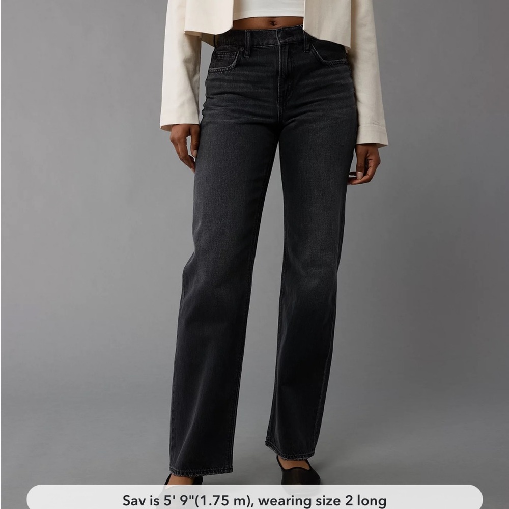 American eagle high waisted stovepipe jeans